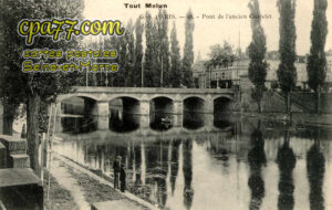 Melun (Seine-et-Marne) - Pont de l&rsquo;ancien Châtelet