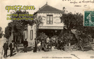 Melun (Seine-et-Marne) - Café-Restaurant Margoil
