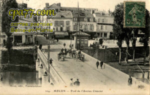 Melun (Seine-et-Marne) - Pont de l&rsquo;Ancien Châtelet