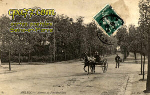 Melun (Seine-et-Marne) - Avenue de Fontainebleau