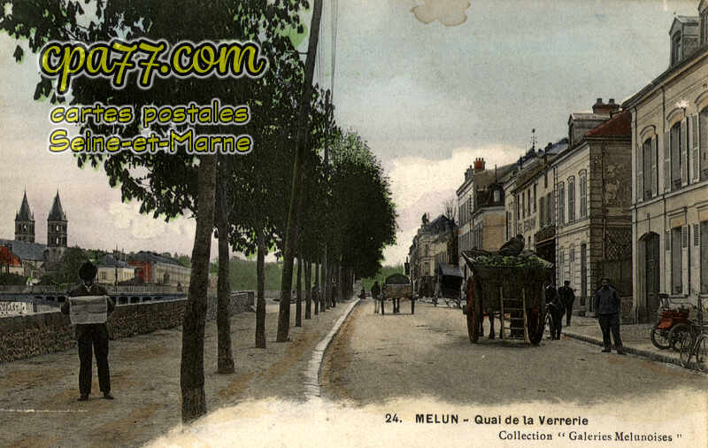 Melun (Seine-et-Marne) - Quai de la Verrerie