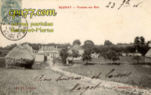 Melz Sur Seine (Seine-et-Marne) - Blunay – Fontaine aux Bois