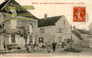 Melz Sur Seine (Seine-et-Marne) - Biercy – La Place