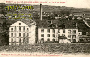 Melz Sur Seine (Seine-et-Marne) - Biercy – Vue à vol d&rsquo;oiseaux