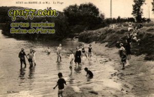 Mery Sur Marne (Seine-et-Marne) - La Plage