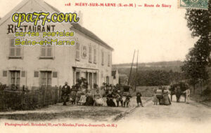 Mery Sur Marne (Seine-et-Marne) - Route de Sàacy