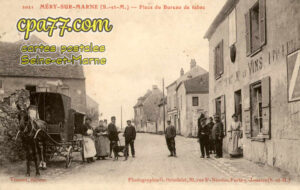 Mery Sur Marne (Seine-et-Marne) - Place du Bureau de Tabac