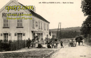 Mery Sur Marne (Seine-et-Marne) - Route de Saacy