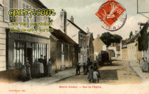 Le Mesnil Amelot (Seine-et-Marne) - Rue de l&rsquo;Eglise