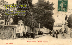 Le Mesnil Amelot (Seine-et-Marne) - Mairie et Ecole