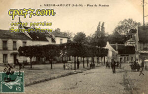 Le Mesnil Amelot (Seine-et-Marne) - Place du Martinet