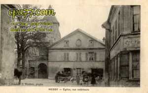 Messy (Seine-et-Marne) - Eglise, vue extérieure