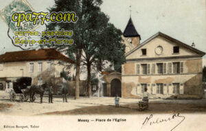 Messy (Seine-et-Marne) - Place de l&rsquo;Eglise