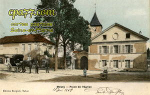 Messy (Seine-et-Marne) - Place de l&rsquo;Eglise