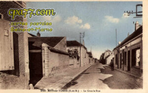 Misy Sur Yonne (Seine-et-Marne) - La Grande Rue