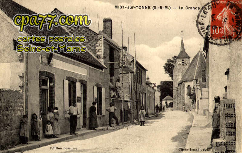 Misy Sur Yonne (Seine-et-Marne) - La Grande Rue