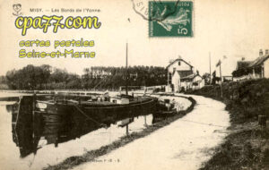 Misy Sur Yonne (Seine-et-Marne) - Les Bords de l&rsquo;Yonne