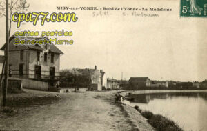 Misy Sur Yonne (Seine-et-Marne) - Bord de l&rsquo;Yonne – La Madeleine