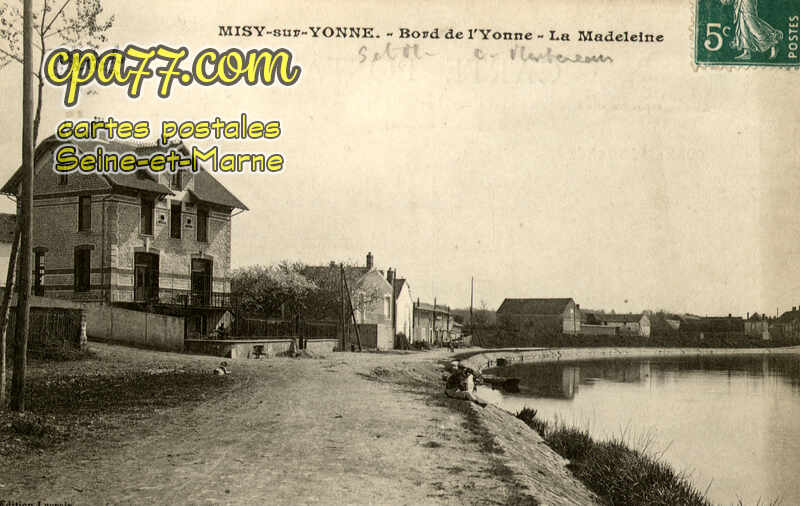 Misy Sur Yonne (Seine-et-Marne) - Bord de l&rsquo;Yonne – La Madeleine