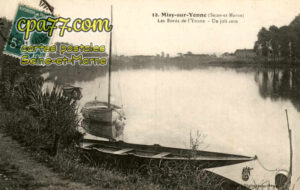 Misy Sur Yonne (Seine-et-Marne) - Les Bords de l&rsquo;Yonne – Un joli coin