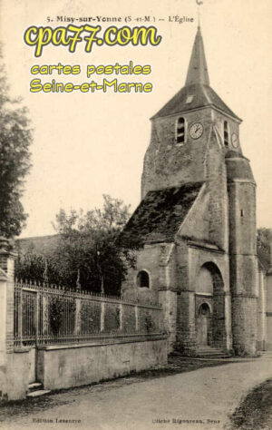 Misy Sur Yonne (Seine-et-Marne) - L&rsquo;Eglise