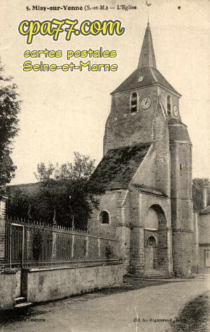 Misy Sur Yonne (Seine-et-Marne) - L&rsquo;Eglise