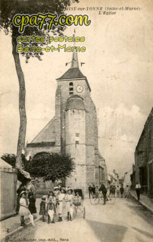 Misy Sur Yonne (Seine-et-Marne) - L&rsquo;Eglise