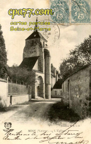 Misy Sur Yonne (Seine-et-Marne) - L&rsquo;Eglise