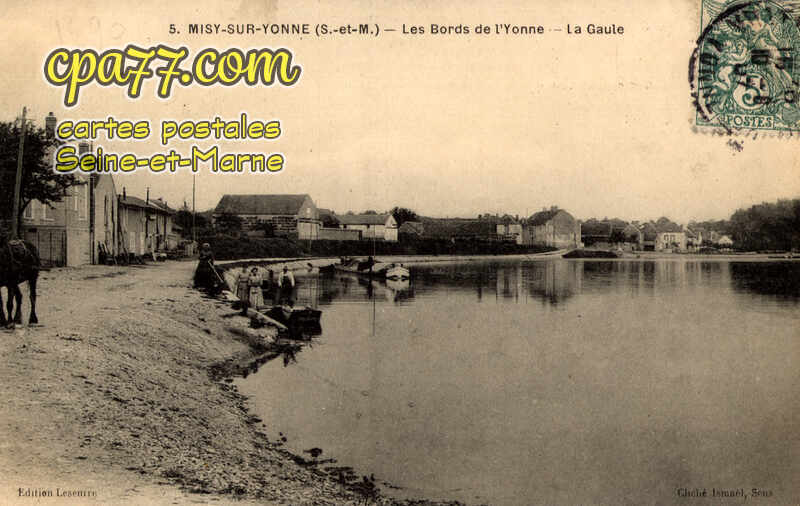 Misy Sur Yonne (Seine-et-Marne) - Les bords de l&rsquo;Yonne- La Gaule