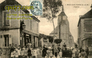 Misy Sur Yonne (Seine-et-Marne) - L&rsquo;Eglise