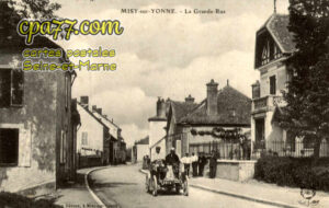 Misy Sur Yonne (Seine-et-Marne) - La Grande-Rue