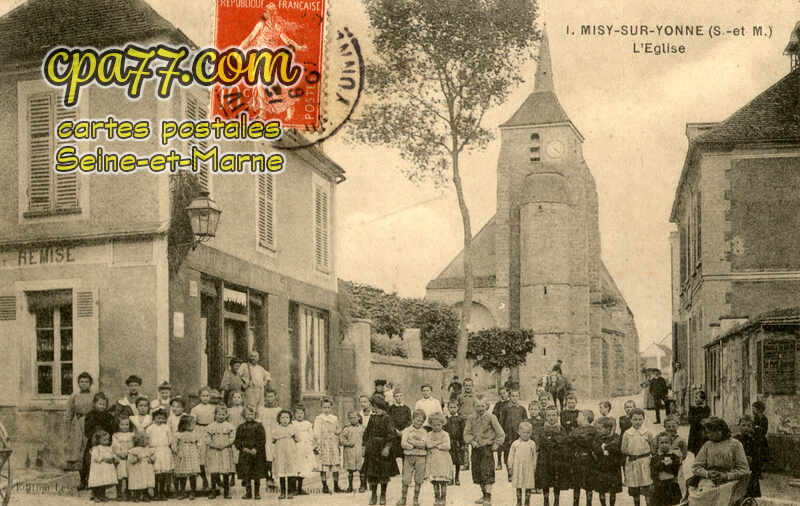 Misy Sur Yonne (Seine-et-Marne) - L&rsquo;Eglise