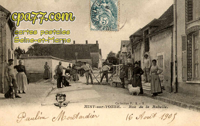 Misy Sur Yonne (Seine-et-Marne) - Rue de la Rabelle