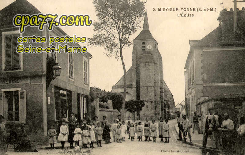 Misy Sur Yonne (Seine-et-Marne) - L&rsquo;Eglise