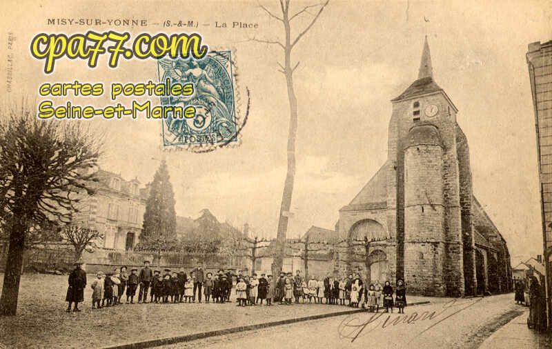 Misy Sur Yonne (Seine-et-Marne) - La Place