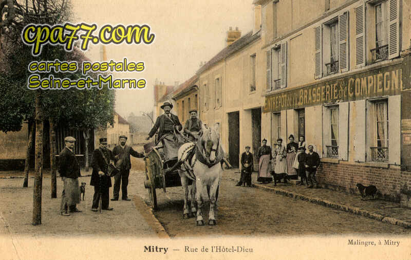 Mitry Mory (Seine-et-Marne) - Rue de l&rsquo;Hôtel-Dieu
