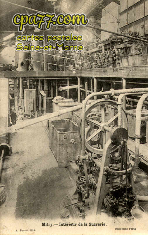 Mitry Mory (Seine-et-Marne) - Intérieur de la Sucrerie
