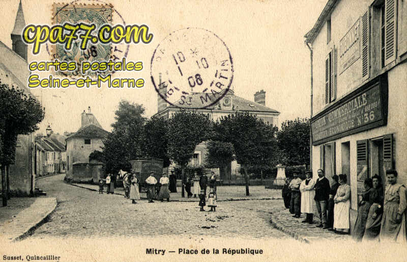 Mitry Mory (Seine-et-Marne) - Place de la République