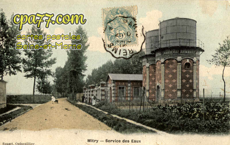 Mitry Mory (Seine-et-Marne) - Service des Eaux