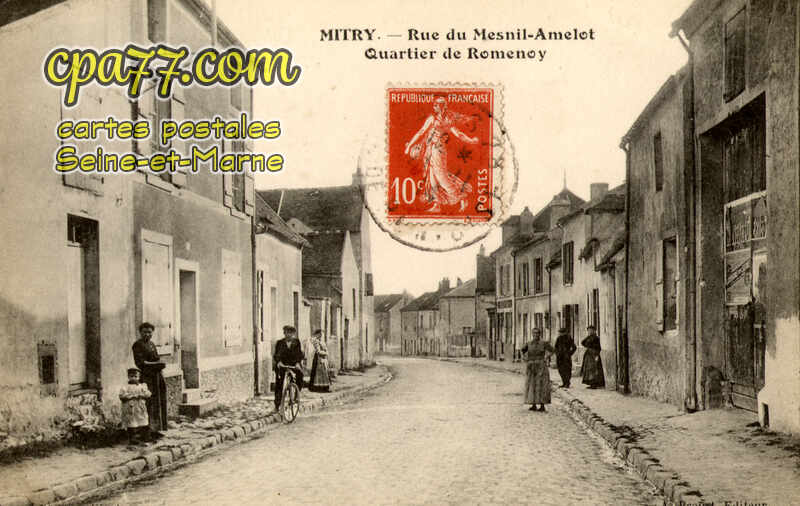 Mitry Mory (Seine-et-Marne) - Rue du Mesnil-Amelot – Quartier de Romenoy