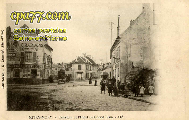 Mitry Mory (Seine-et-Marne) - Carrefour de l&rsquo;Hôtel du Cheval Blanc