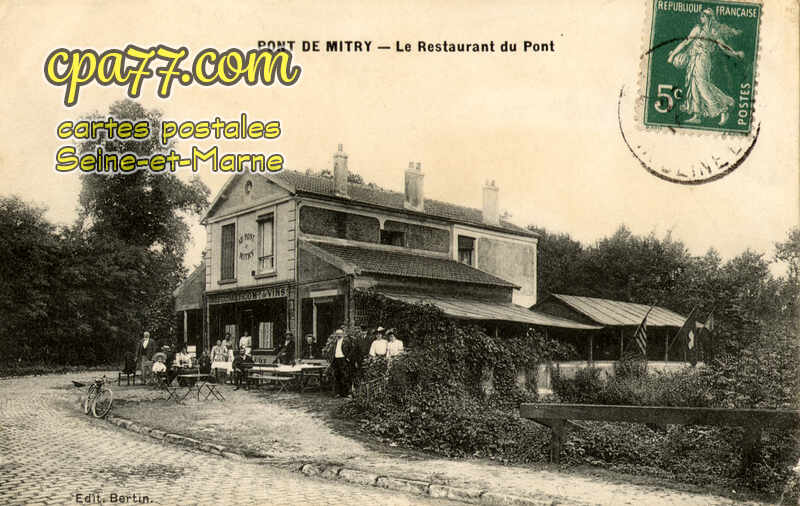 Mitry Mory (Seine-et-Marne) - Le Restaurant du Pont