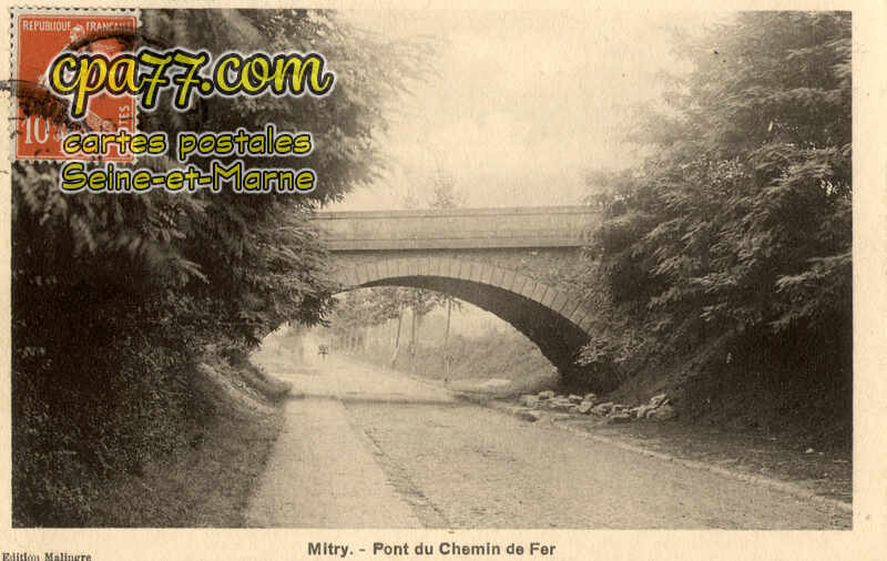 Mitry Mory (Seine-et-Marne) - Pont du Chemin de Fer