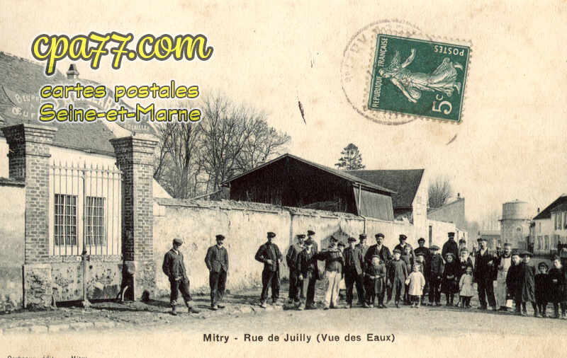 Mitry Mory (Seine-et-Marne) - Rue de Juilly (Vue des Eaux)