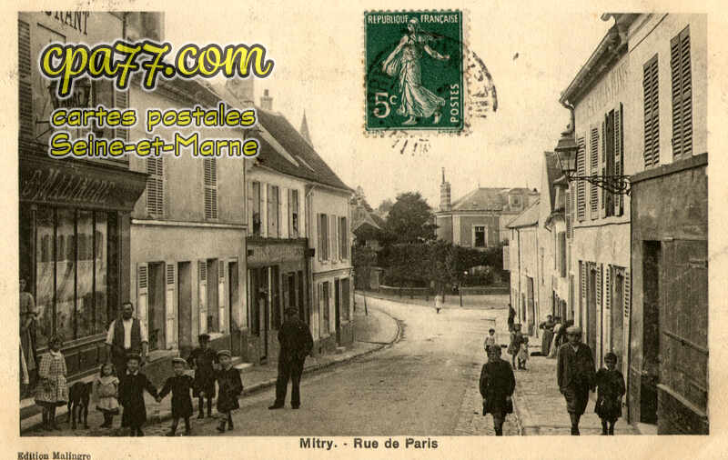 Mitry Mory (Seine-et-Marne) - Rue de Paris