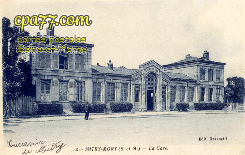 Mitry Mory (Seine-et-Marne) - La Gare