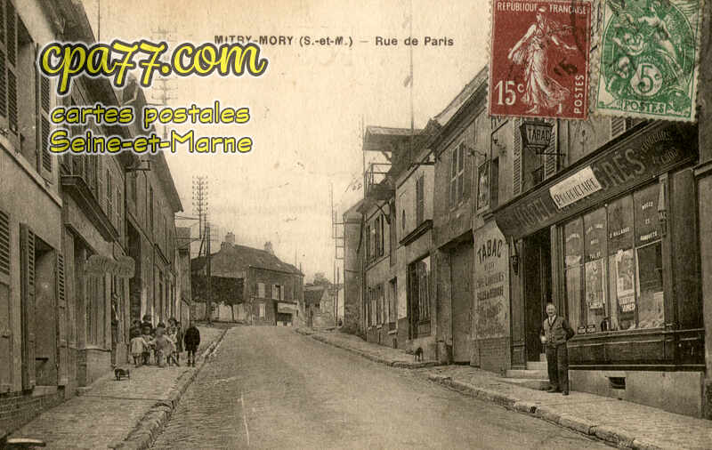 Mitry Mory (Seine-et-Marne) - Rue de Paris