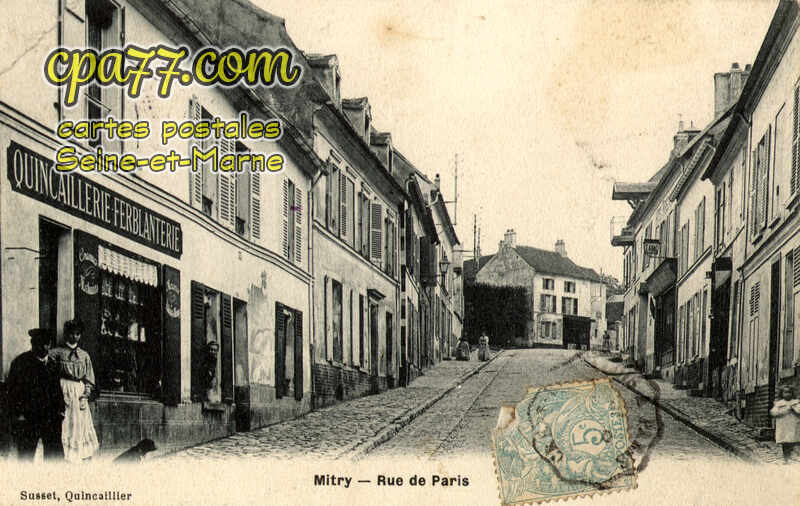 Mitry Mory (Seine-et-Marne) - Rue de Paris