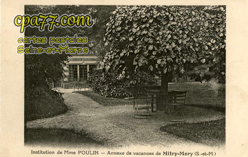 Mitry Mory (Seine-et-Marne) - Institution de Mme Poulin
