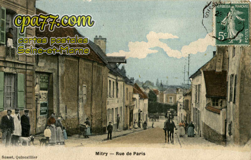 Mitry Mory (Seine-et-Marne) - Rue de paris